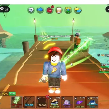 Roblox Accounts FISH IT |Lvl 181|1 Myth Rod (Ghostfinn) +1 Legend Skin|1 Mythic Bait (Corrupt Bait)| 1 Secret Fish