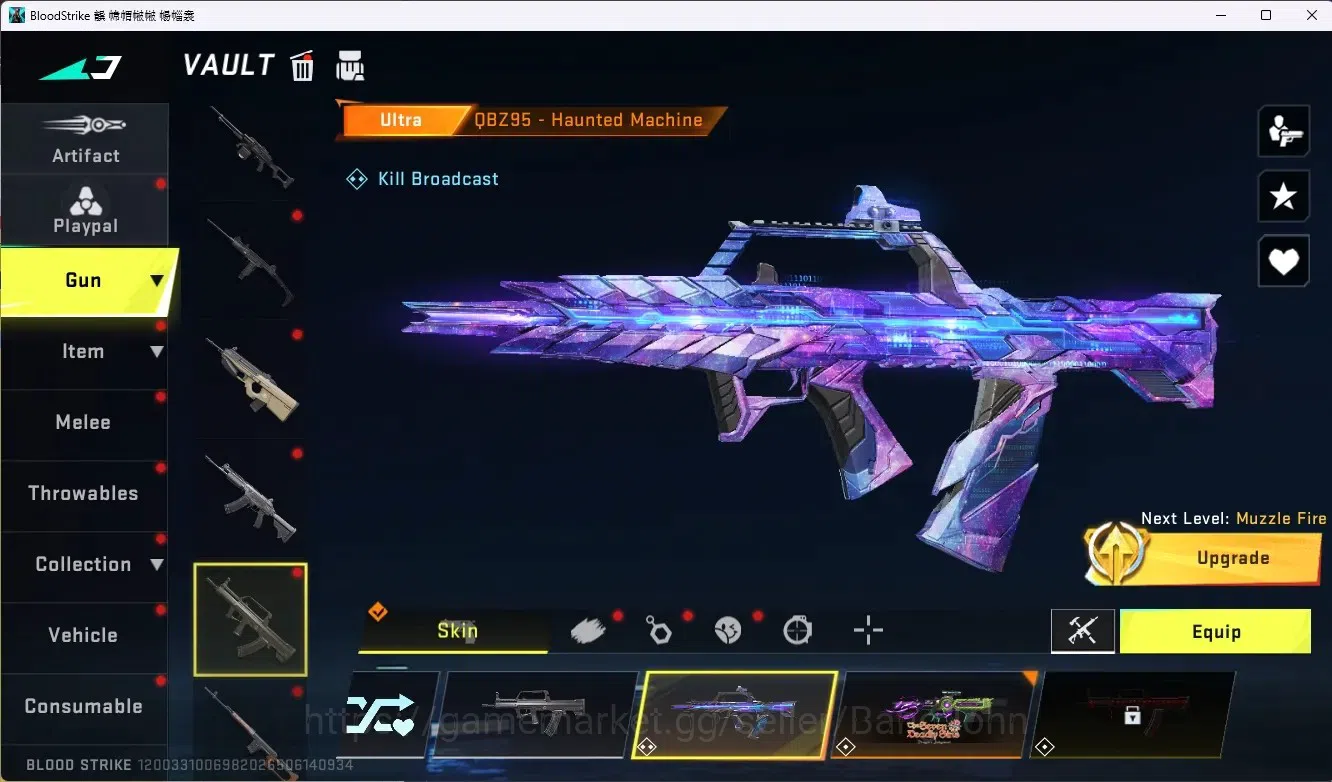 Blood Strike Accounts ASIA |4 Collab Gun [TR&Bleach]|1 Limited Gun|8 Ult image 12