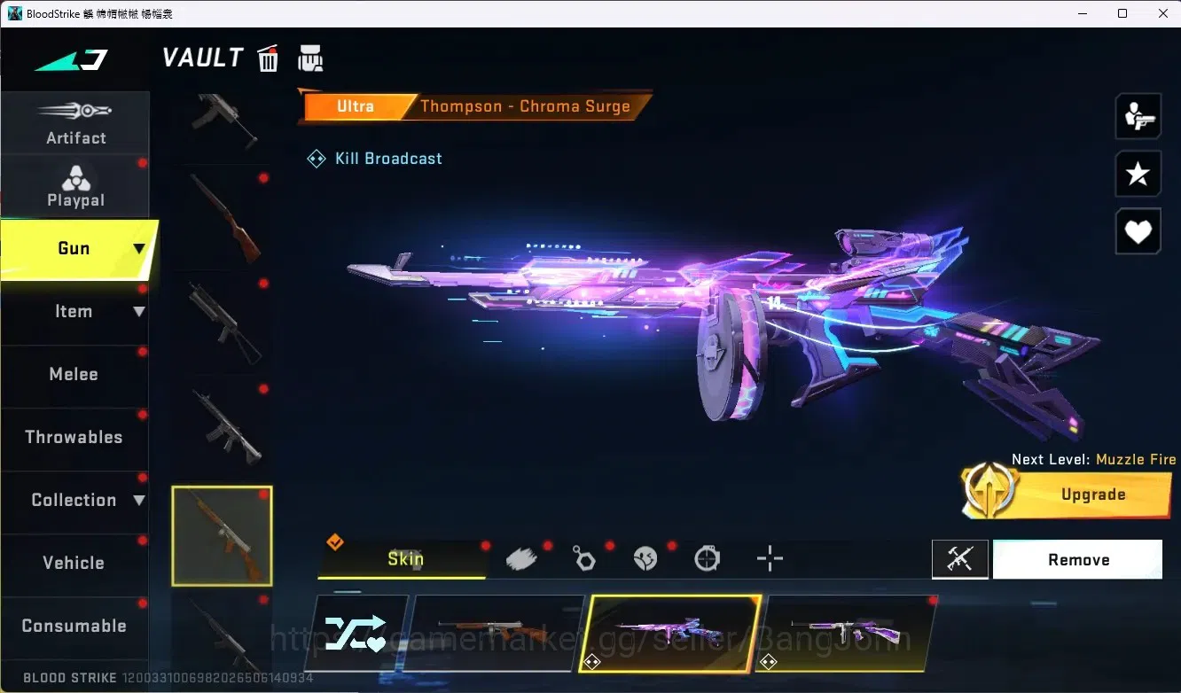 Blood Strike Accounts ASIA |4 Collab Gun [TR&Bleach]|1 Limited Gun|8 Ult image 14