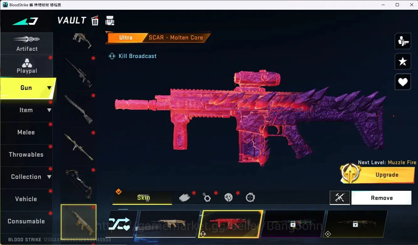 Blood Strike Accounts ASIA |4 Collab Gun [TR&Bleach]|1 Limited Gun|8 Ult image 3
