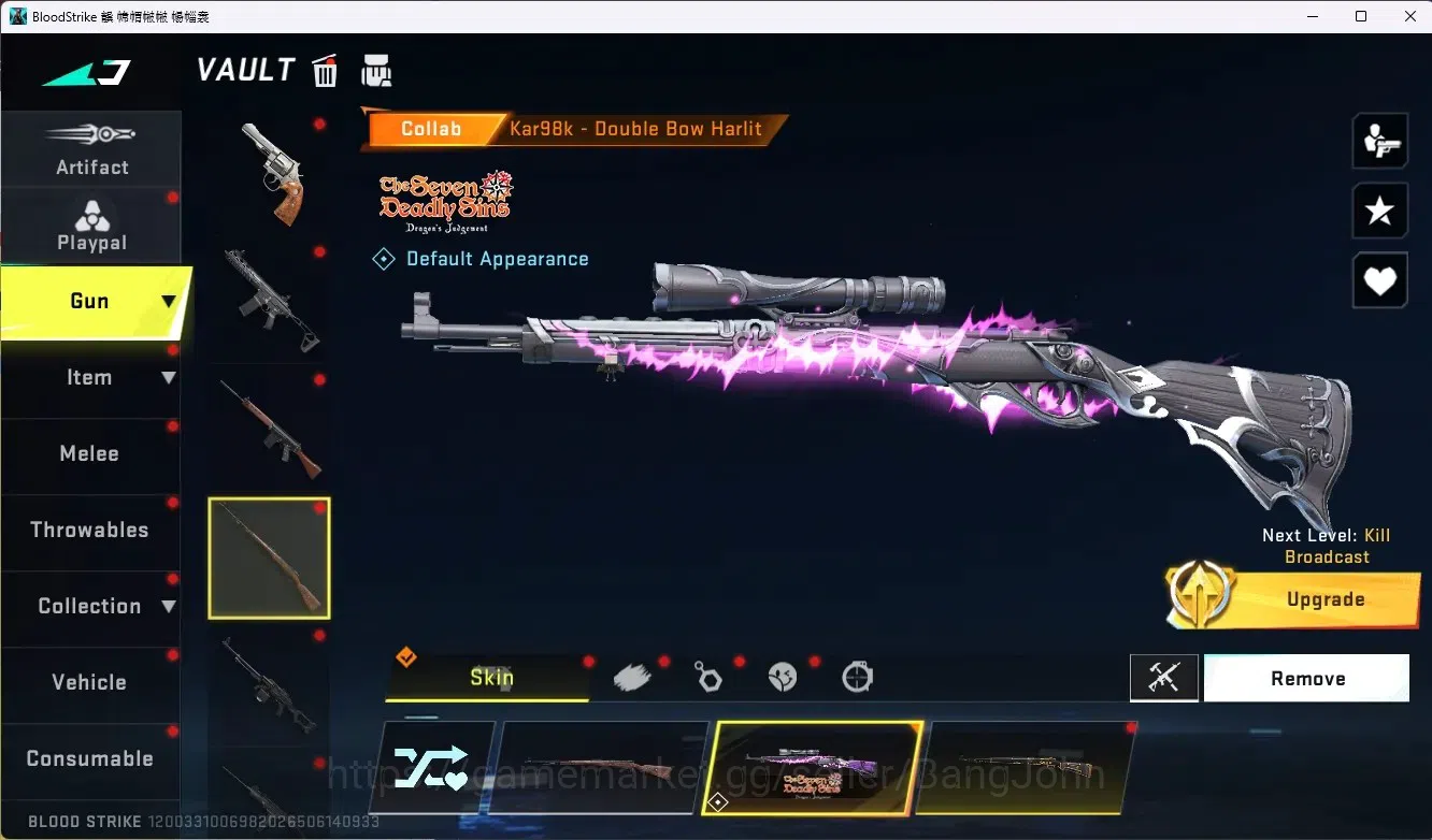 Blood Strike Accounts ASIA |4 Collab Gun [TR&Bleach]|1 Limited Gun|8 Ult image 8