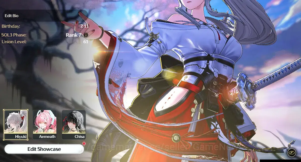 Wuthering Waves Accounts Starter SEA|UL 61|6 Limited+7(5*Weapon),(Hiyuki,Chisa,Zani)+Sign,Lynae,Aemeath,Rebecca,Etc|MC 1