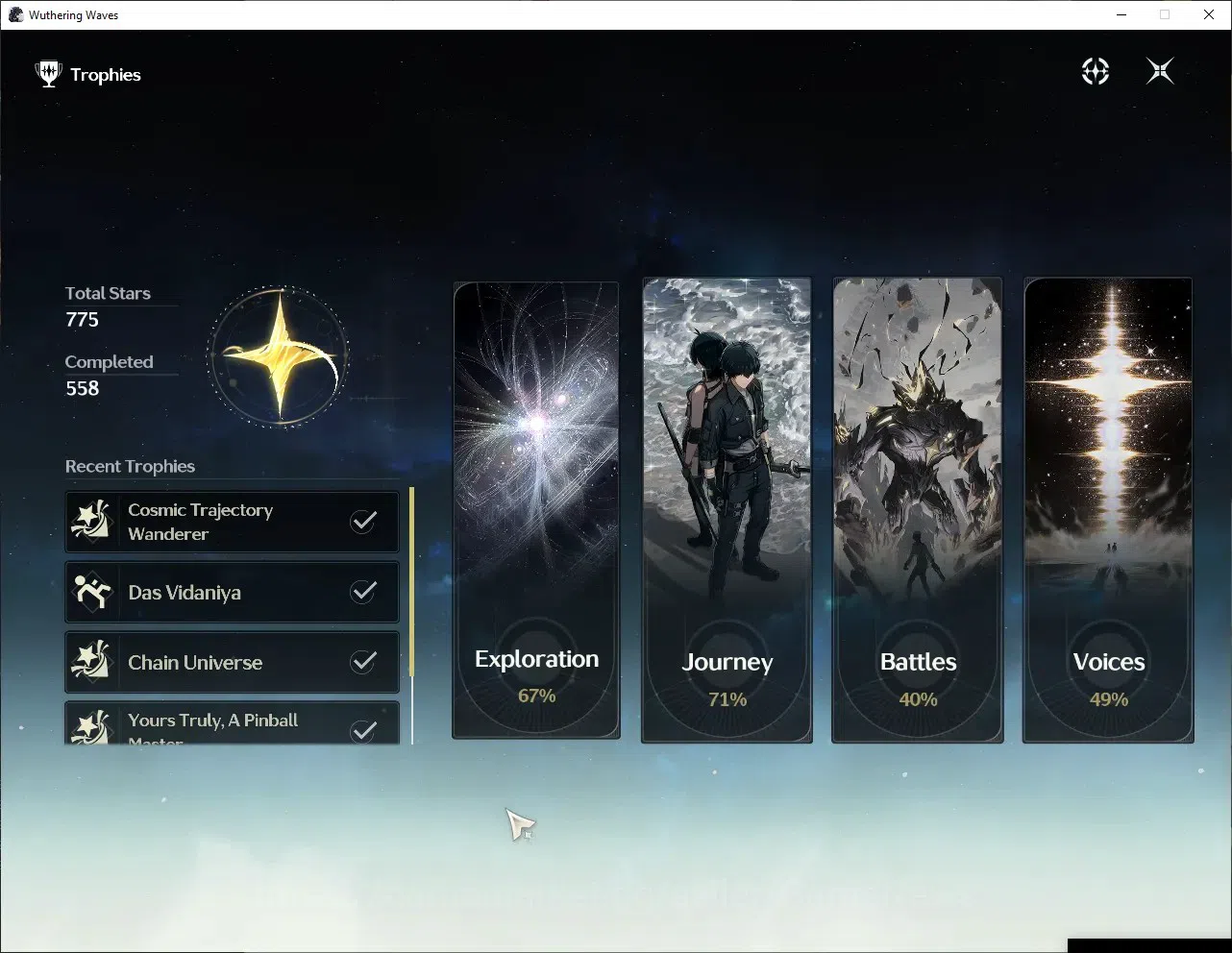 Wuthering Waves Accounts Starter SEA|UL 61|6 Limited+7(5*Weapon),(Hiyuki,Chisa,Zani)+Sign,Lynae,Aemeath,Rebecca,Etc|MC 11