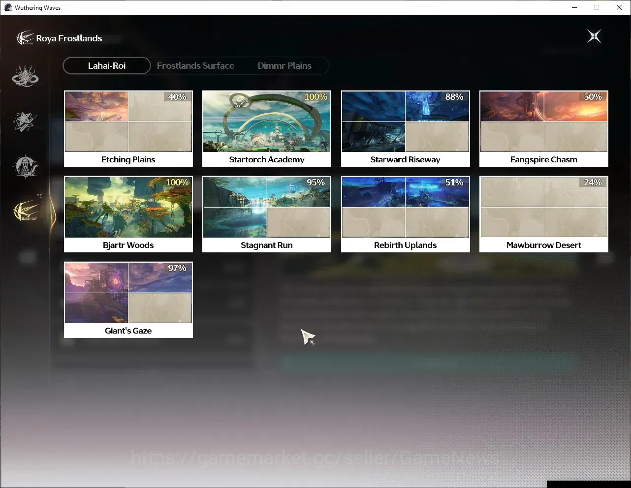 Wuthering Waves Accounts Starter SEA|UL 61|6 Limited+7(5*Weapon),(Hiyuki,Chisa,Zani)+Sign,Lynae,Aemeath,Rebecca,Etc|MC 16