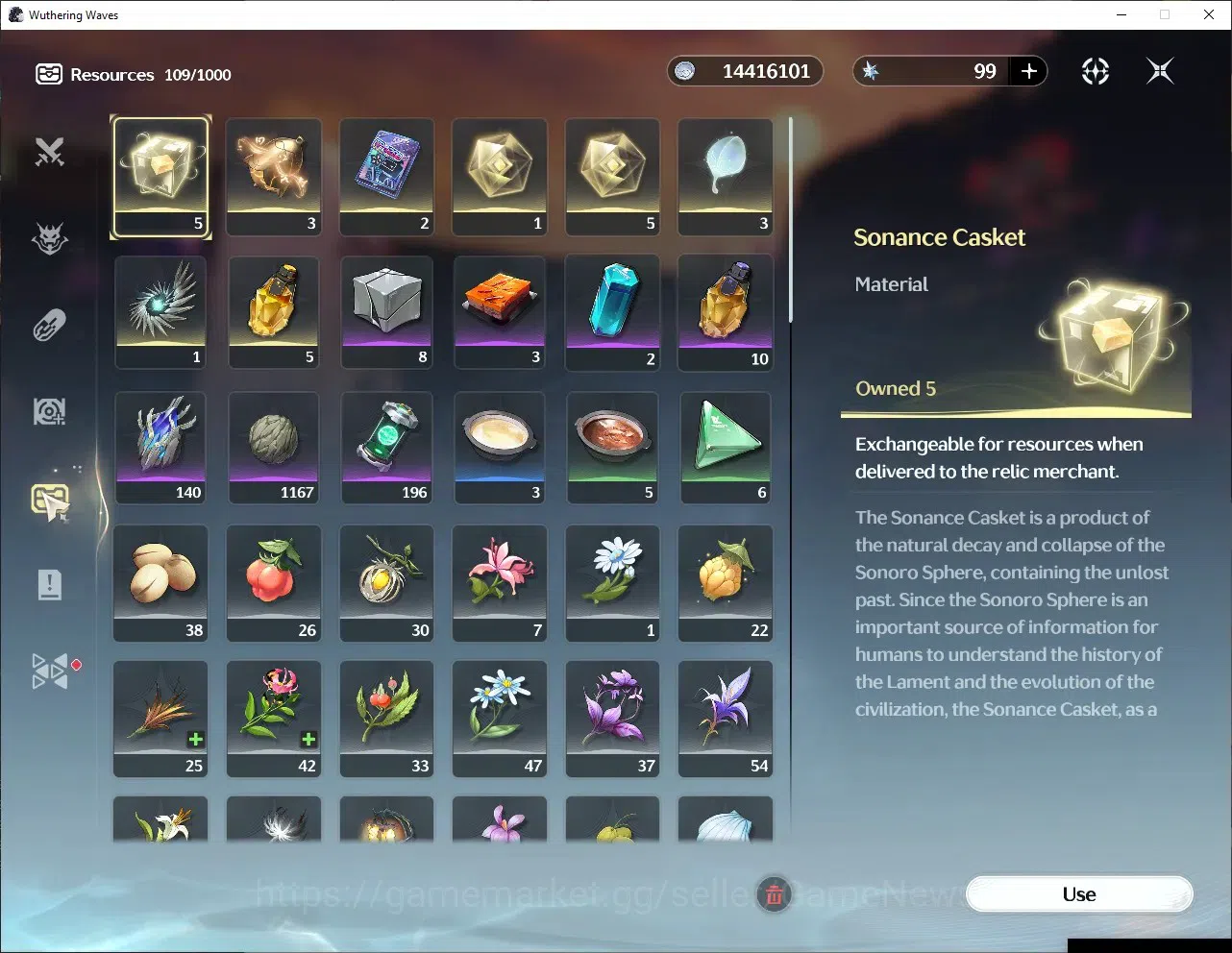 Wuthering Waves Accounts Starter SEA|UL 61|6 Limited+7(5*Weapon),(Hiyuki,Chisa,Zani)+Sign,Lynae,Aemeath,Rebecca,Etc|MC 7