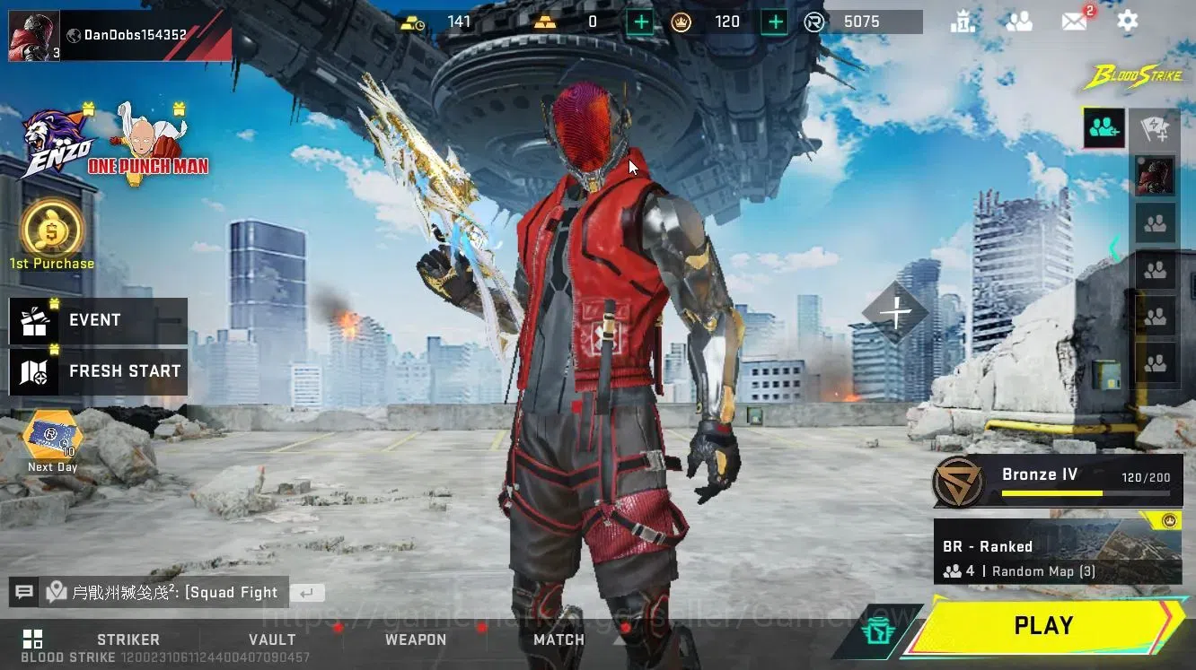 Blood Strike Accounts Others ASIA|ETERNAL Bizon-Seraph Lv3 | Legendary Loot Crate-Anhilition | Changename 1