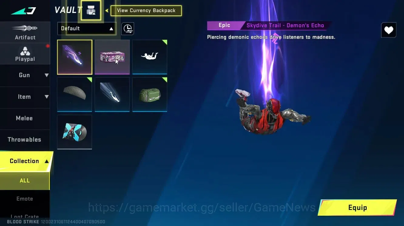 Blood Strike Accounts Others ASIA|ETERNAL Bizon-Seraph Lv3 | Legendary Loot Crate-Anhilition | Changename 8