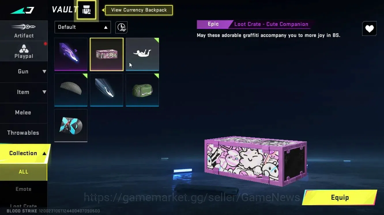 Blood Strike Accounts Others ASIA|ETERNAL Bizon-Seraph Lv3 | Legendary Loot Crate-Anhilition | Changename 9