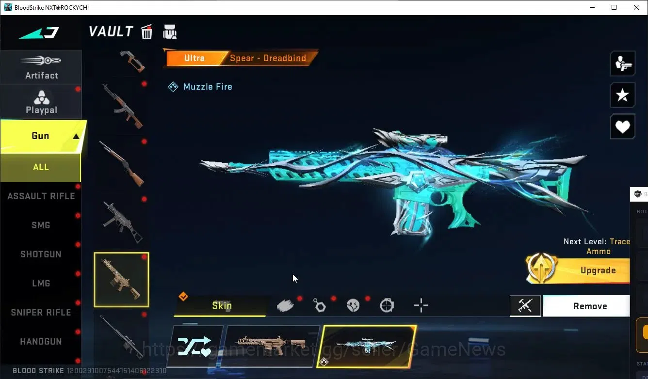 Blood Strike Accounts ASIA| 5 ULTRA [Ethan-RaidMask,VAL,DeAgle,QBZ95,Spe image 11