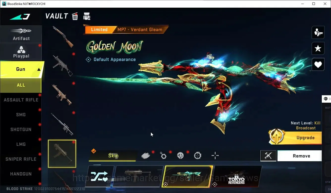 Blood Strike Accounts ASIA| 5 ULTRA [Ethan-RaidMask,VAL,DeAgle,QBZ95,Spe image 12