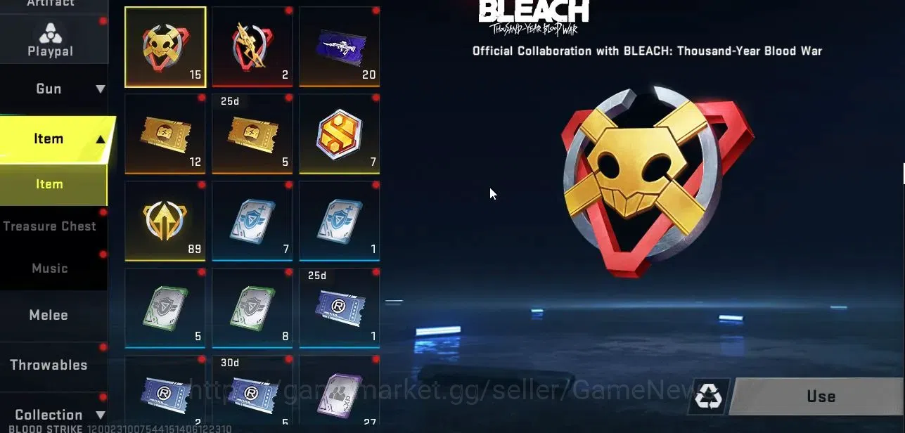 Blood Strike Accounts ASIA| 5 ULTRA [Ethan-RaidMask,VAL,DeAgle,QBZ95,Spe image 13