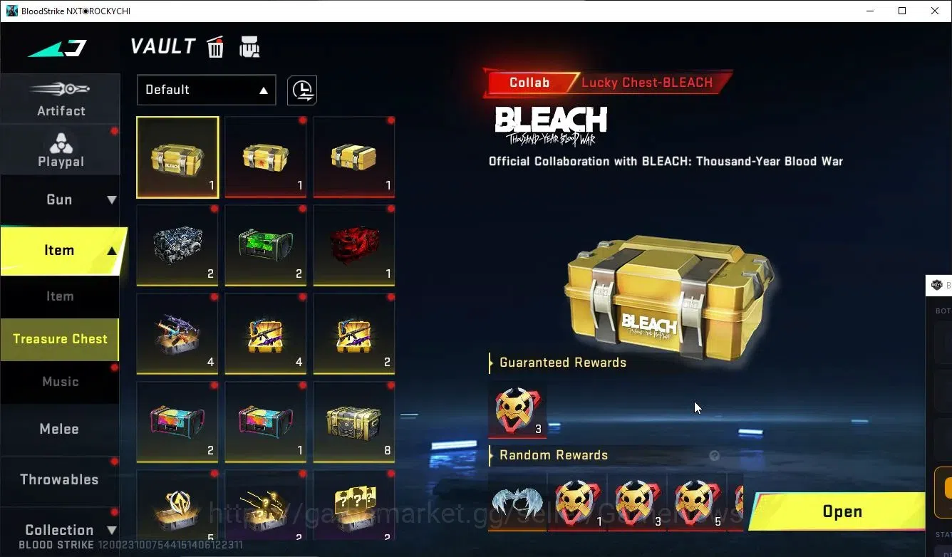 Blood Strike Accounts ASIA| 5 ULTRA [Ethan-RaidMask,VAL,DeAgle,QBZ95,Spe image 14