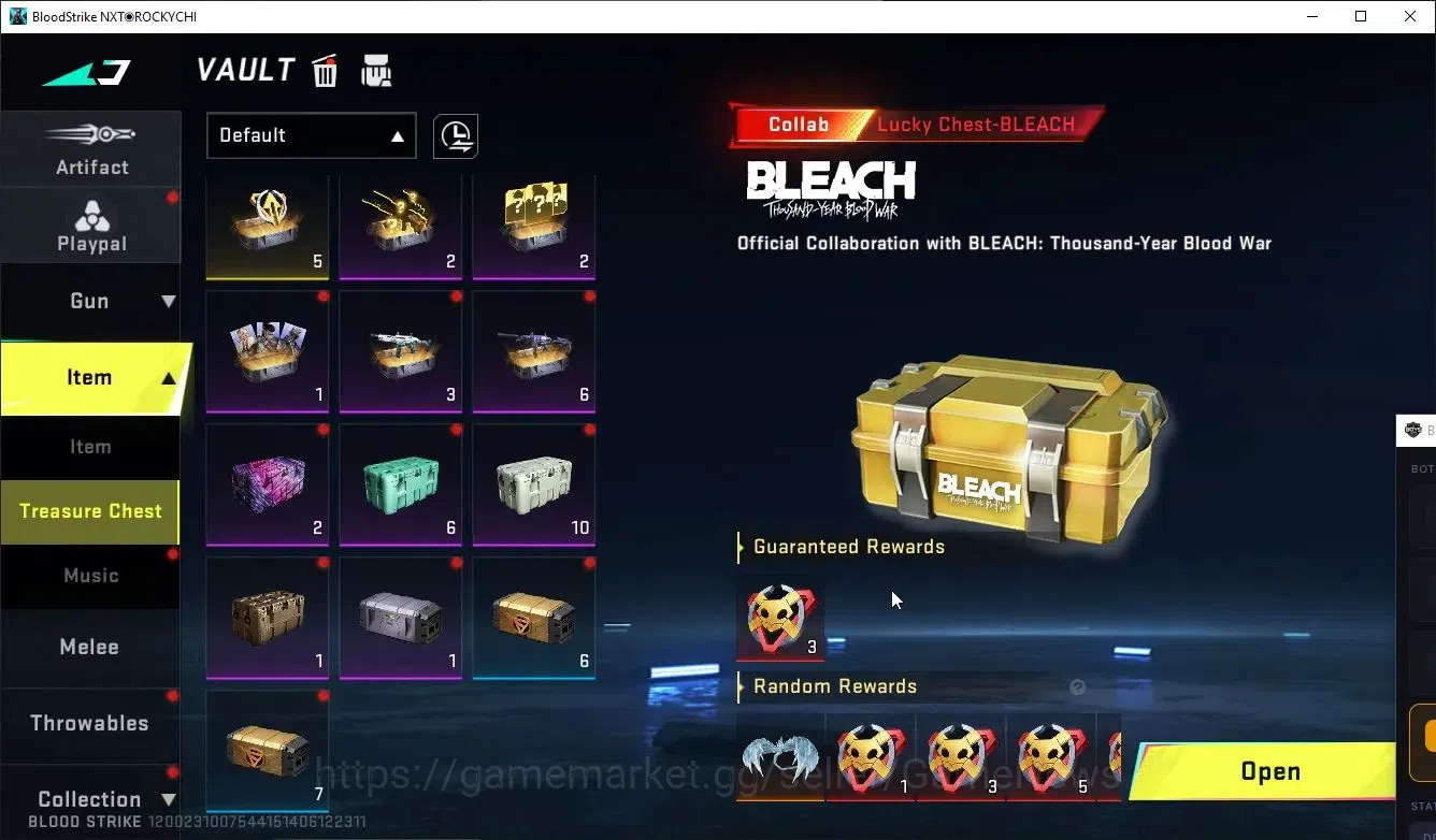 Blood Strike Accounts ASIA| 5 ULTRA [Ethan-RaidMask,VAL,DeAgle,QBZ95,Spe image 15