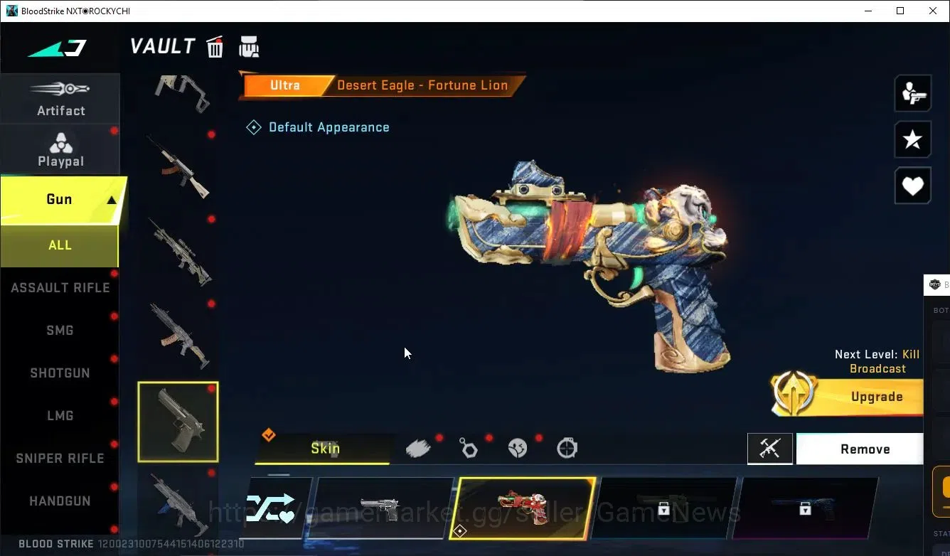 Blood Strike Accounts ASIA| 5 ULTRA [Ethan-RaidMask,VAL,DeAgle,QBZ95,Spe image 8