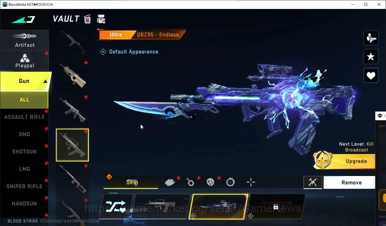 Blood Strike Accounts ASIA| 5 ULTRA [Ethan-RaidMask,VAL,DeAgle,QBZ95,Spe image 9