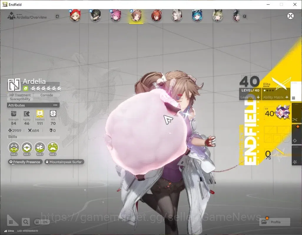 Arknights: Endfield Accounts ASIA|Lv33|7 SSR(2Limited)+10(*6WP)|[RossiP1+Sign,Y image 5