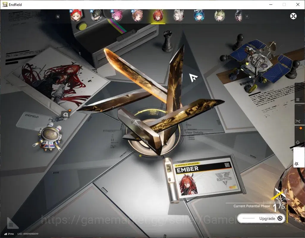 Arknights: Endfield Accounts ASIA|Lv33|7 SSR(2Limited)+10(*6WP)|[RossiP1+Sign,Y image 6
