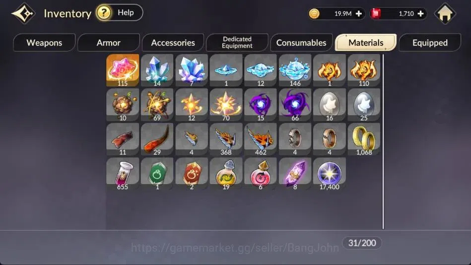 Seven Knights Re:Birth Accounts Global |4 EX7 (Fai,Juri,Gelidus,Melia)|45 TC6(Clem image 10