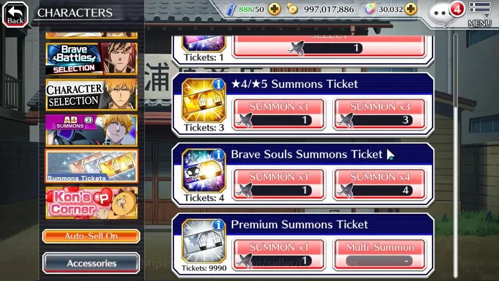 Bleach: Brave Souls Accounts [GLOBAL]30K Orbs|TYBW26 Yukio,TYBW25 Jushiro,10Th  image 18