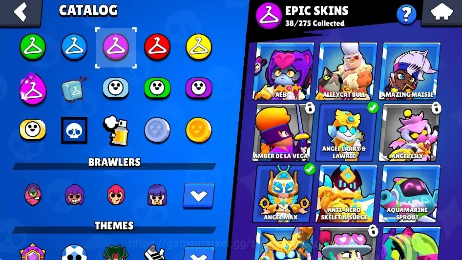 Brawl Stars Accounts Global|13247 Trophy|72 Brawlers-12 Max Lv.|10 Hype image 16
