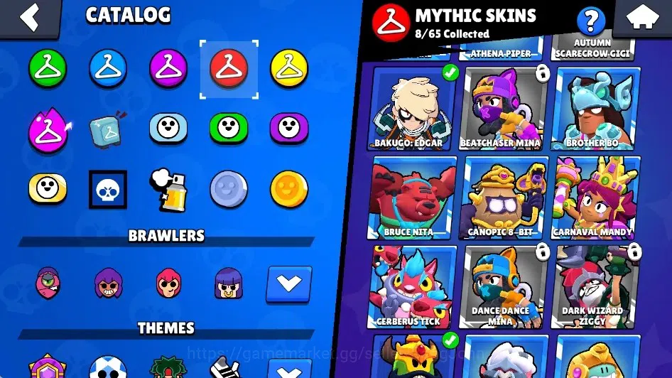 Brawl Stars Accounts Global|13247 Trophy|72 Brawlers-12 Max Lv.|10 Hype image 17