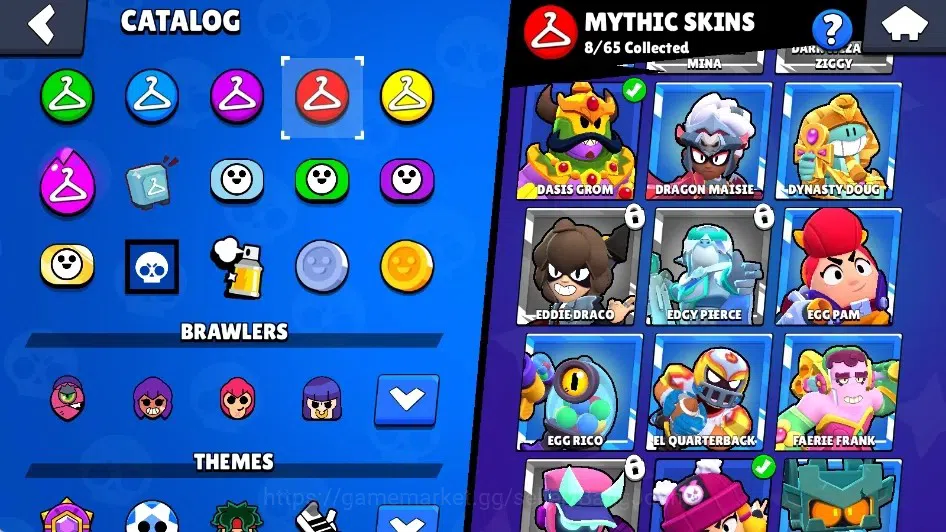 Brawl Stars Accounts Global|13247 Trophy|72 Brawlers-12 Max Lv.|10 Hype image 18