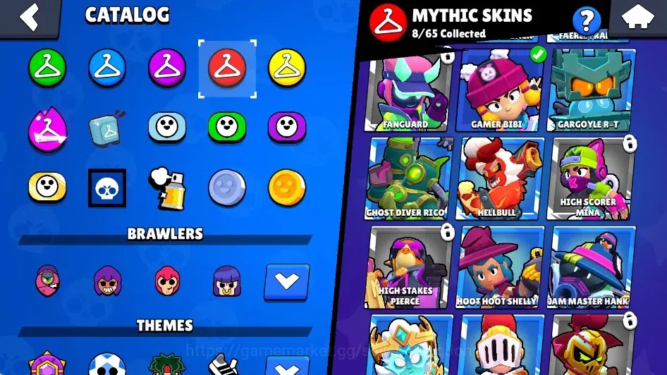 Brawl Stars Accounts Global|13247 Trophy|72 Brawlers-12 Max Lv.|10 Hype image 19