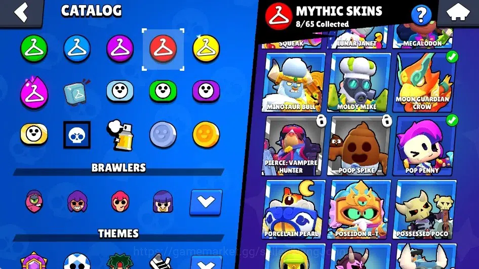 Brawl Stars Accounts Global|13247 Trophy|72 Brawlers-12 Max Lv.|10 Hype image 20