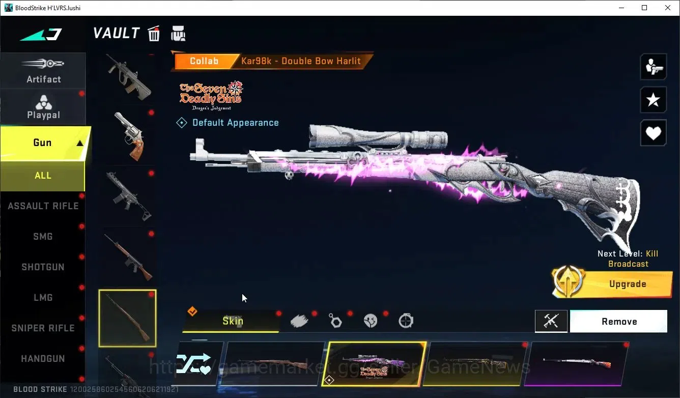 Blood Strike Accounts ASIA|ETERNAL JET-COMET+MELEE Scyth+COLLAB TR FN200 image 15