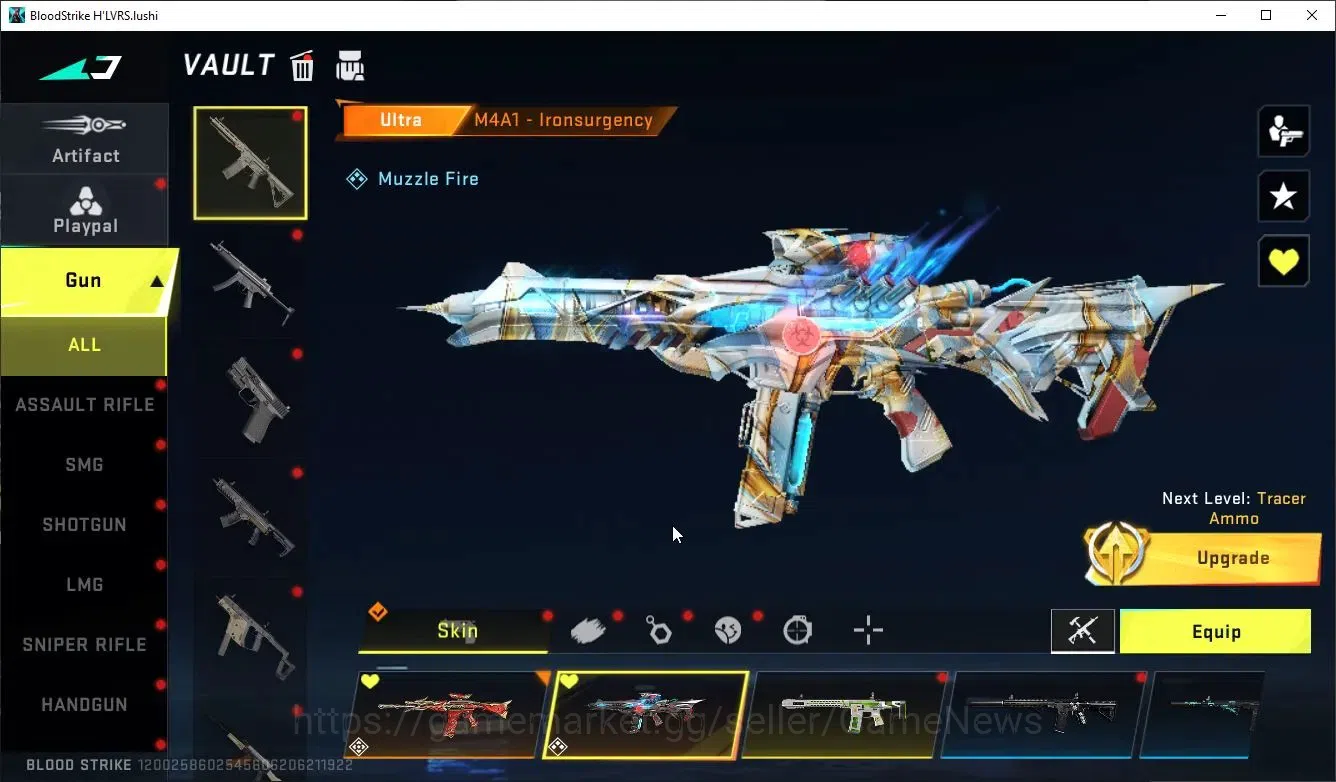 Blood Strike Accounts ASIA|ETERNAL JET-COMET+MELEE Scyth+COLLAB TR FN200 image 20