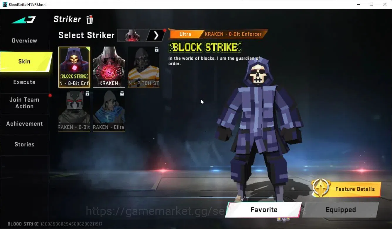 Blood Strike Accounts ASIA|ETERNAL JET-COMET+MELEE Scyth+COLLAB TR FN200 image 9
