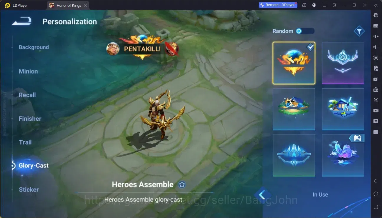 Honor of Kings Accounts Global | 80H 90S | LEGEND Yao, LEGEND Angela, AFO  image 12