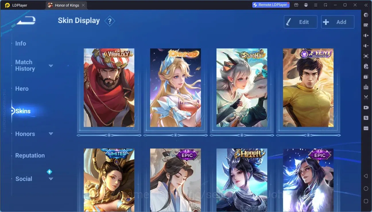Honor of Kings Accounts Global | 80H 90S | LEGEND Yao, LEGEND Angela, AFO  image 4