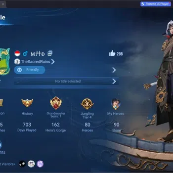 Honor of Kings Rare Skin Global | 80H 90S | LEGEND Yao, LEGEND Angela, AFO  image 1