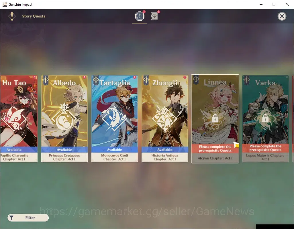 Genshin Impact Accounts ASIA|AR 45|3 Limited + 3 (*5Standard)|Mavuika,Raid image 14