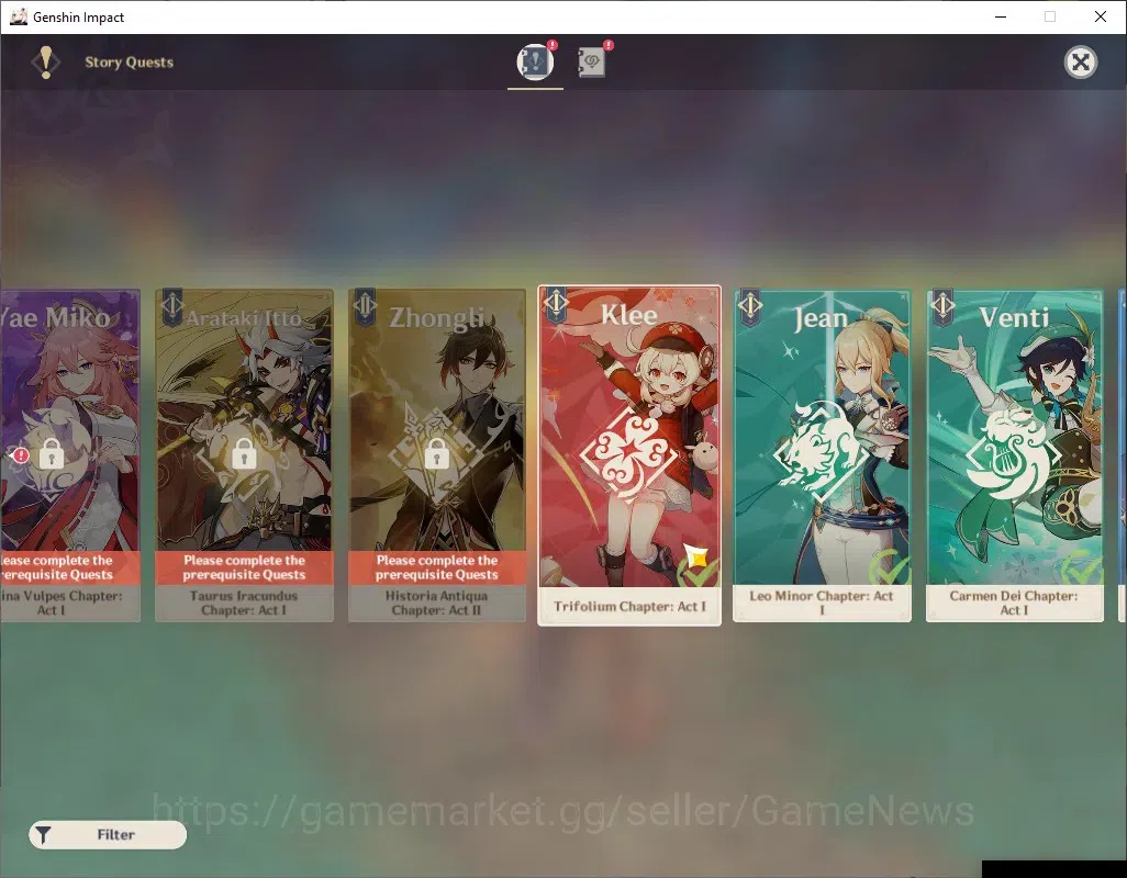 Genshin Impact Accounts ASIA|AR 45|3 Limited + 3 (*5Standard)|Mavuika,Raid image 15