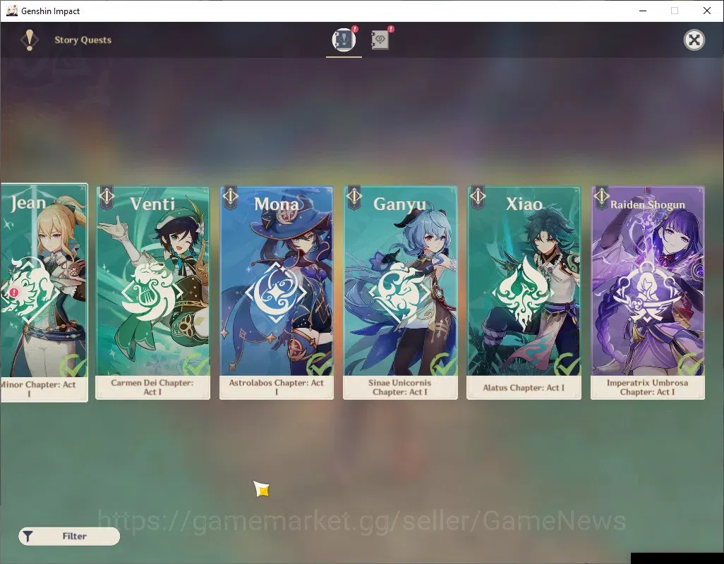 Genshin Impact Accounts ASIA|AR 45|3 Limited + 3 (*5Standard)|Mavuika,Raid image 16