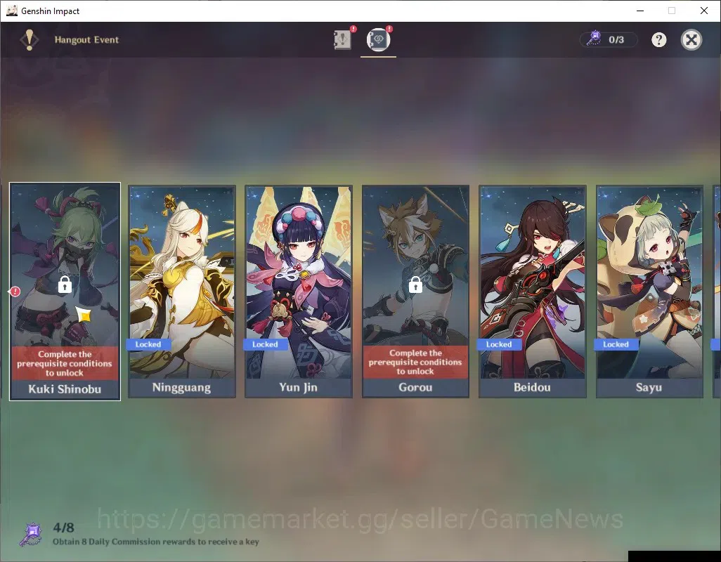 Genshin Impact Accounts ASIA|AR 45|3 Limited + 3 (*5Standard)|Mavuika,Raid image 18