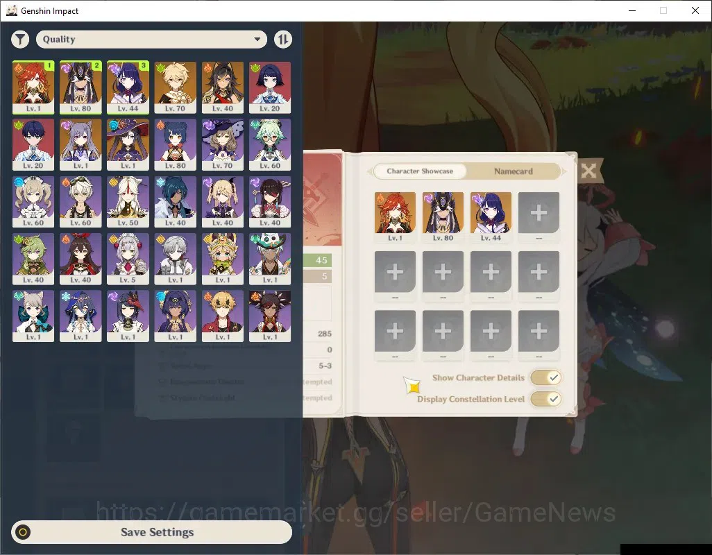 Genshin Impact Accounts ASIA|AR 45|3 Limited + 3 (*5Standard)|Mavuika,Raid image 2