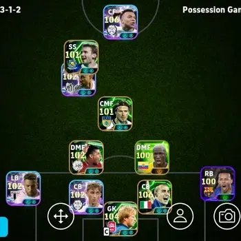 eFootball Accounts Legends & Iconic Players Mobile|PW 3193|Ruud Van Nistriroolj BigT,Fabio Cannavarro Epic,Kylian Mbappe