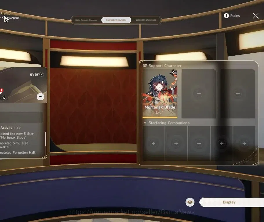 Honkai Star Rail Accounts Asia | TL 22 | 1 Golden Companion Spirit | 1 Limit image 2