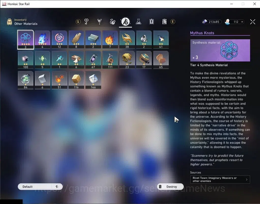 Honkai Star Rail Accounts Asia | TL 22 | 1 Golden Companion Spirit | 1 Limit image 8
