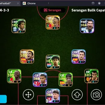 eFootball Accounts High-End Android|PW 3185|BigT Rodri,BigT Ronaldo,Epic Drogba,Epic Catu,Epic Aguero,Epic Rijkaard,ShwT