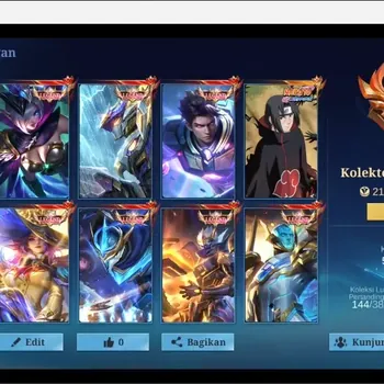 Mobile Legends: Bang Bang Accounts Collector Global|510S|Mega|7 LEGEND Skin,TF Johnson Granger X.Borg,ITACHI,CC Titan
