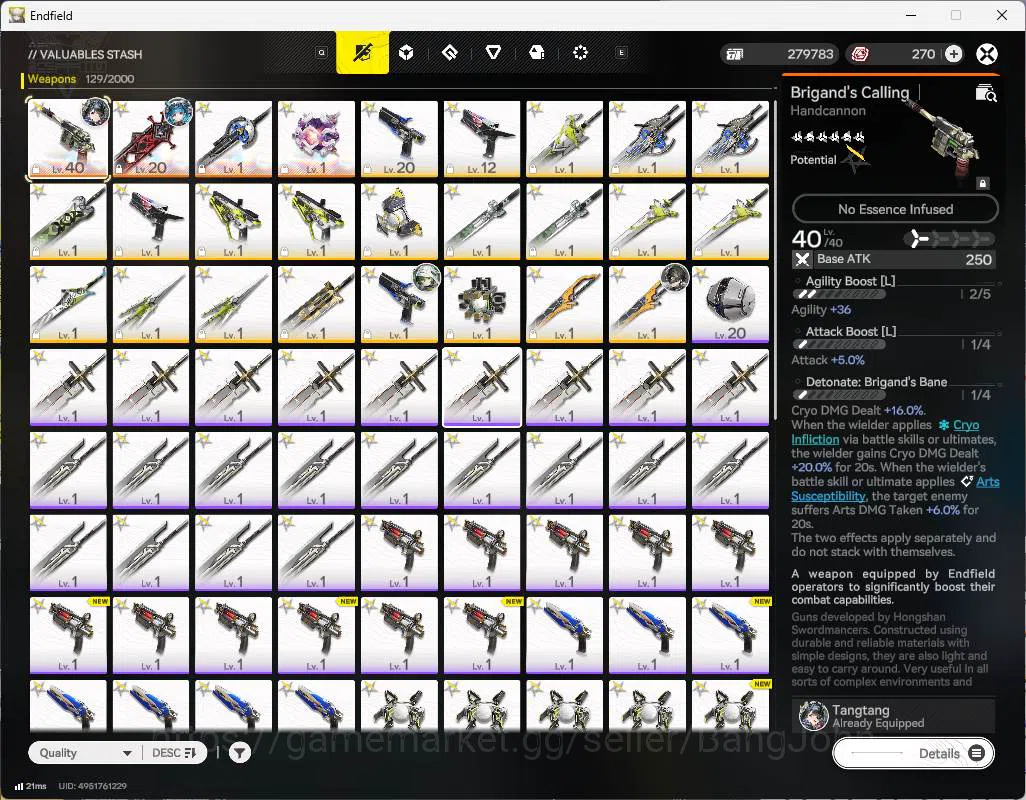 Arknights: Endfield Accounts ASIA | lvl 16| Tangtang, Lastrite, Ardelia, sign n image 8