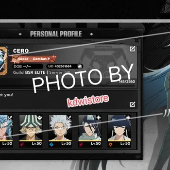 BLEACH: Soul Resonance Accounts Mid Game | Lvl.35 | 5 SSR image 1