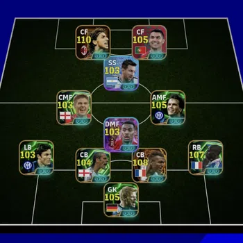 eFootball Accounts Legends & Iconic Players EFOOTBALL COLLECTIVE 3239+ | BIGTIME DESAILY,L THURAM,LEGEND Z