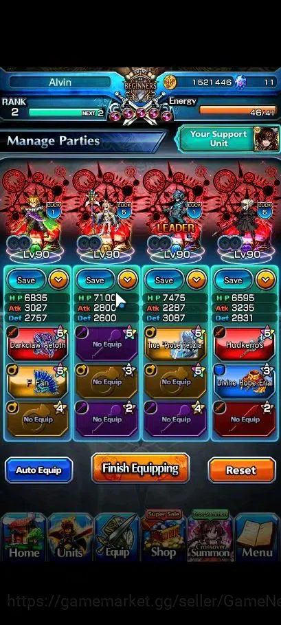 Grand Summoners Accounts Global|Rank 2|14 Ascend+1 TW|Inumuta+TW,S Miyu,Chl image 3