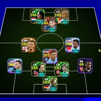 eFootball Accounts Legends & Iconic Players Mobile|PW 3170|JohanCruyffEpic,FrancoBaresiEpic,OliverKahnEpic,KKvaratskheilaBig