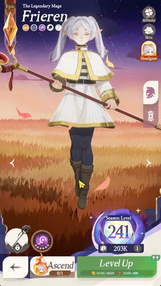 AFK Journey Accounts GLOBAL|Ready Gacha|Collab Frieren|Supreme+ Aurora| image 6